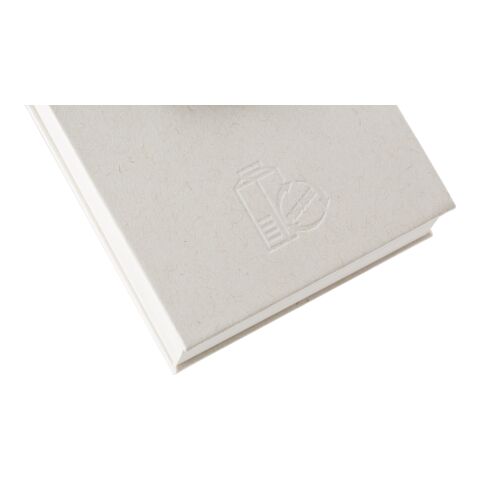 Bloc de notas de cartón de leche reciclado Thalassa blanco roto | sin montaje de publicidad | no disponible | no disponible