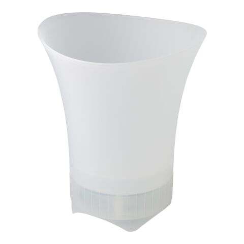 Cubitera de ABS con altavoz Annabel blanco | sin montaje de publicidad | no disponible | no disponible