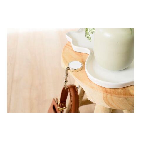 Asa y colgador de metal blanco | sin montaje de publicidad | no disponible | no disponible