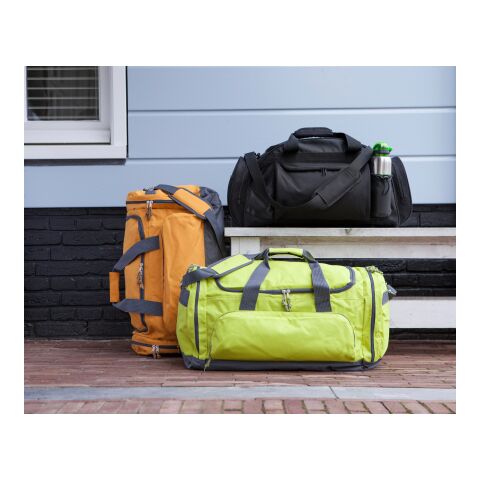 Bolsa de viaje de poliéster verde lima | sin montaje de publicidad | no disponible | no disponible