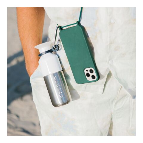 Dopper Steel 350 ML plata/blanco | sin montaje de publicidad | no disponible | no disponible