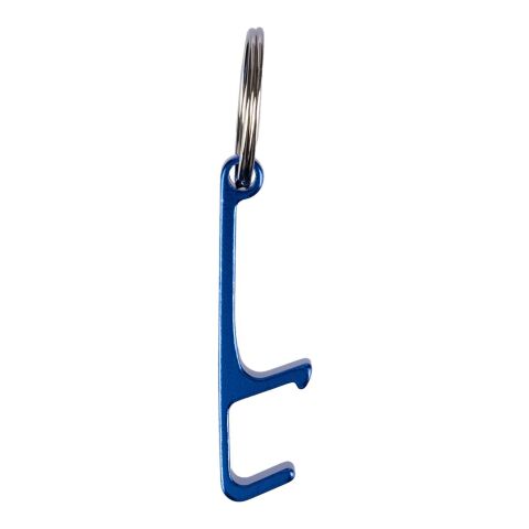 Llavero de aluminio reciclado Anneliese negro | sin montaje de publicidad | no disponible | no disponible