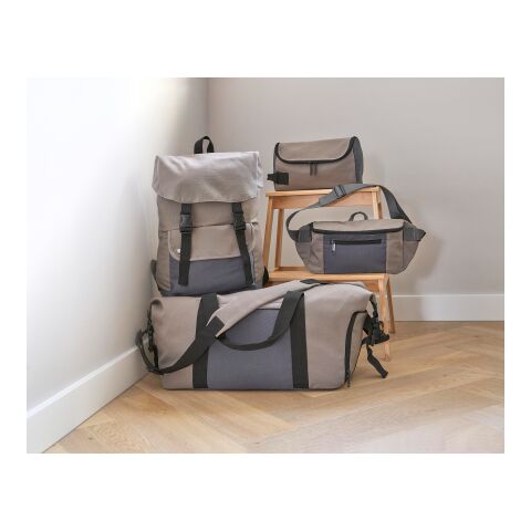 Mochila para pc de lona de poliéster Jürgen marrón | sin montaje de publicidad | no disponible | no disponible