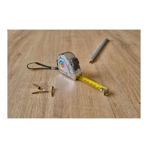 Flexómetro, 5 m. plata | sin montaje de publicidad | no disponible | no disponible