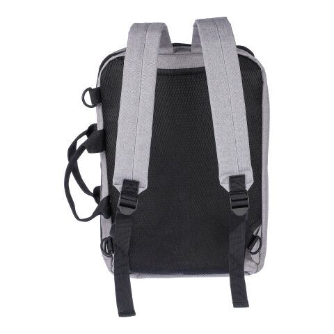 Mochila de poliéster rPET para cabina y pc Mallory negro | sin montaje de publicidad | no disponible | no disponible