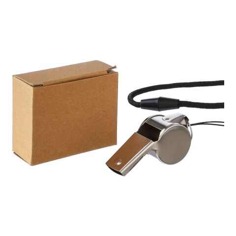 Silbato de metal Rebecca plata | sin montaje de publicidad | no disponible | no disponible