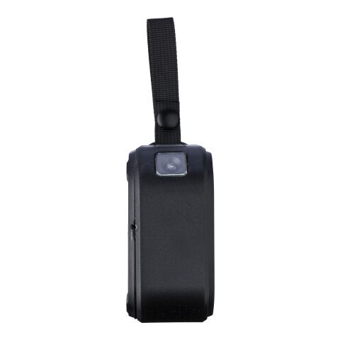 Altavoz de ABS reciclado para exteriores Lois negro | sin montaje de publicidad | no disponible | no disponible