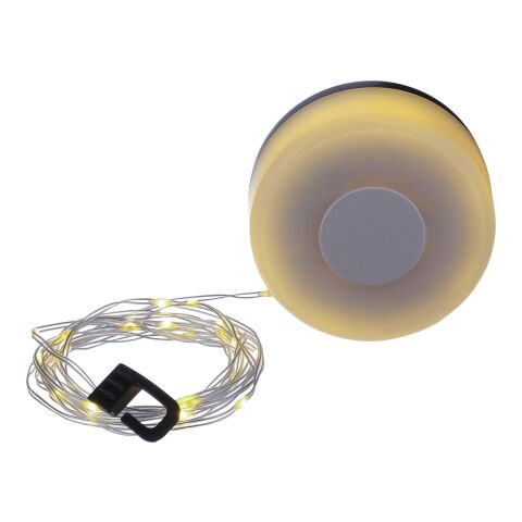 Luz recargable de ABS Hadrian negro | sin montaje de publicidad | no disponible | no disponible