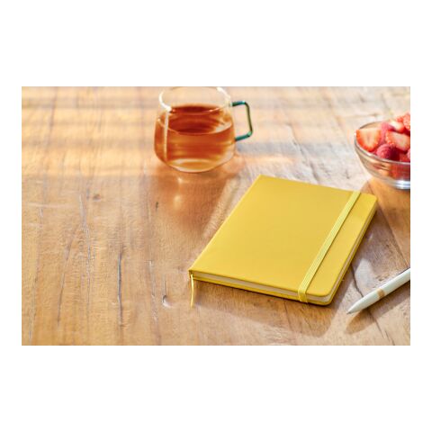 Cuaderno de rPET Eamon amarillo | sin montaje de publicidad | no disponible | no disponible