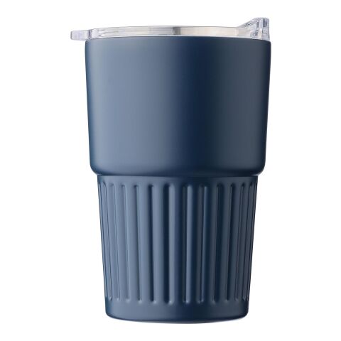 Taza termo de acero inox. reciclado (450 ml) Calo negro | sin montaje de publicidad | no disponible | no disponible