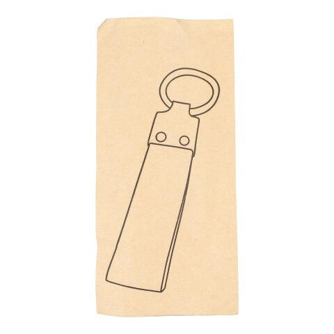 Llavero de tela vaquera Enzi azul | sin montaje de publicidad | no disponible | no disponible