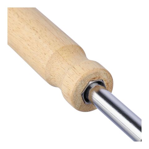 Set de destornilladores de madera de caucho Leni marrón | sin montaje de publicidad | no disponible | no disponible