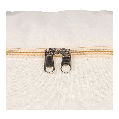 Bolsa deportiva de algodón Oeko-Tex® Elora beige | sin montaje de publicidad | no disponible | no disponible