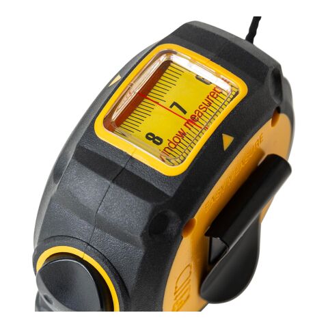 Flexómetro de ABS y TPR Rina amarillo | sin montaje de publicidad