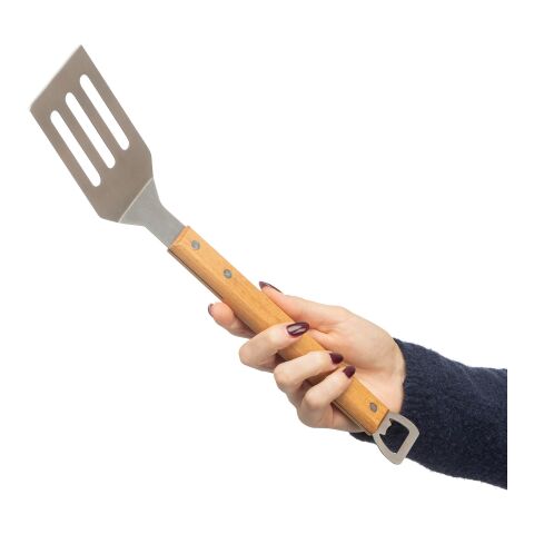 Espátula de para bbq de acero inox. Saphira marrón | sin montaje de publicidad