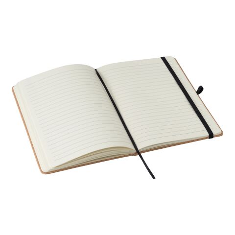 Cuaderno de cuero reciclado Gianna negro | sin montaje de publicidad | no disponible | no disponible