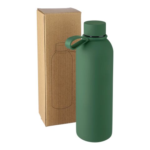Botella termo de acero inox. reciclado (500 ml) Sena verde | sin montaje de publicidad | no disponible | no disponible