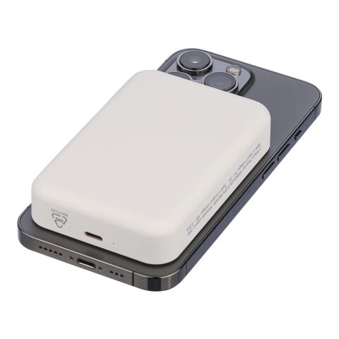Power Bank de ABS reciclado Meno blanco | sin montaje de publicidad | no disponible | no disponible