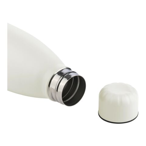 Botella de acero inox. reciclado Breeze 700 ml blanco | sin montaje de publicidad | no disponible | no disponible