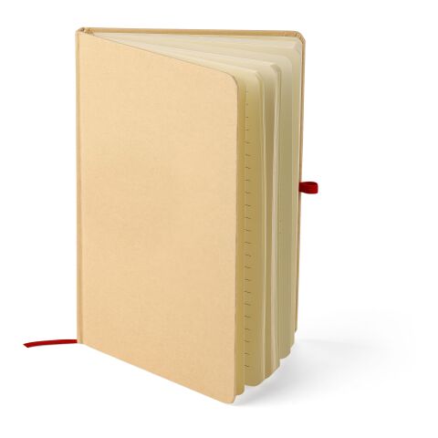 Cuaderno de Kraft A5 Haze rojo | sin montaje de publicidad | no disponible | no disponible