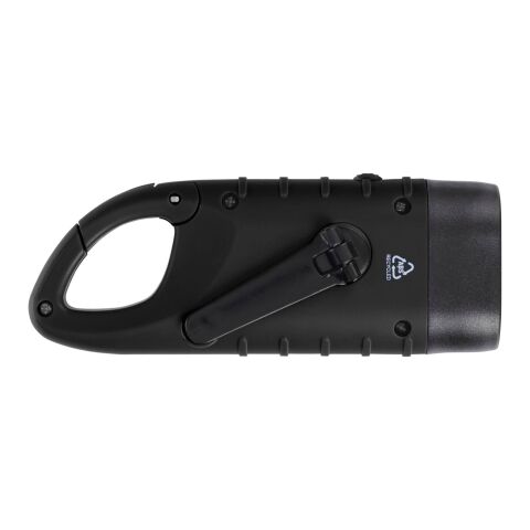 Linterna solar Kano | Reciclada negro