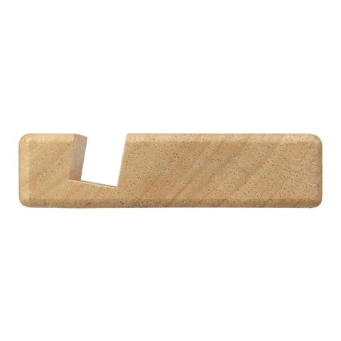 Soporte para móvil Nyla | Madera reciclada marrón