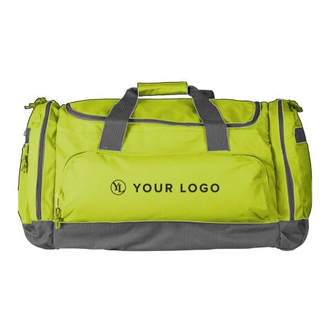 Bolsa de viaje de poliéster verde lima
