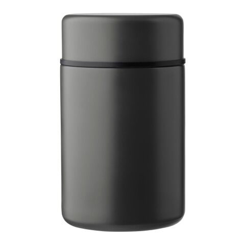 Vaso termo de acero inox. con cuchara Niko gris