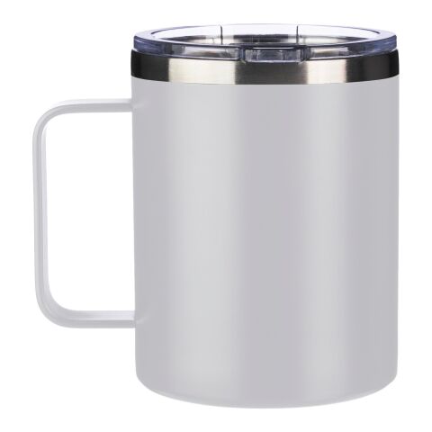Taza termo de acero inox. Renate blanco