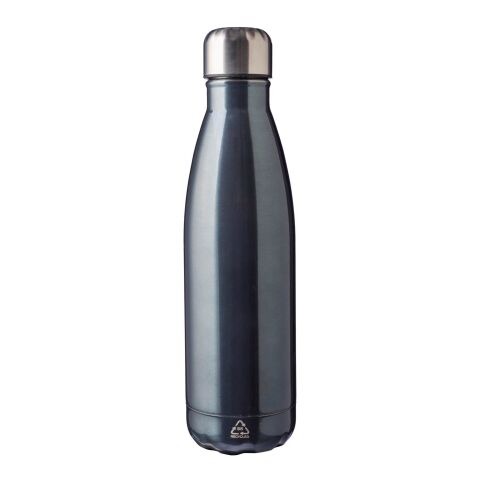Botella de acero inox. reciclado Cliff azul