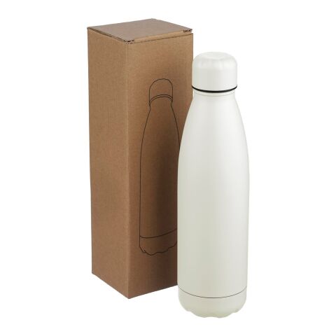 Botella de acero inox. reciclado Breeze 700 ml blanco