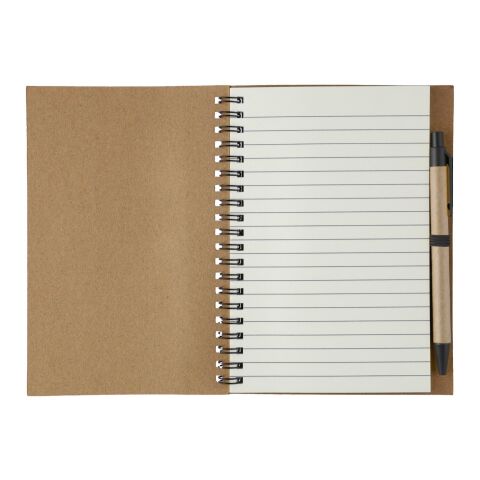 Libreta de cartón reciclado Stella negro