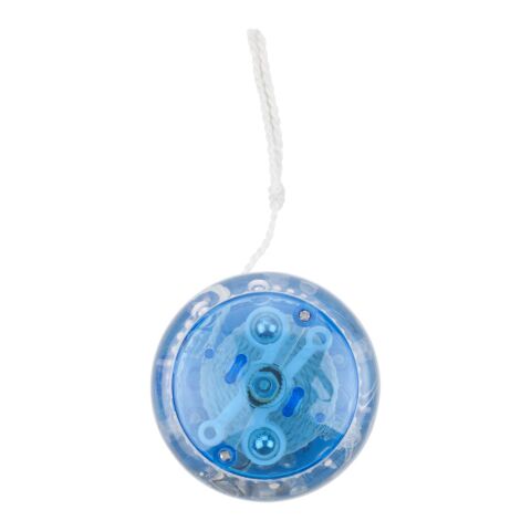 Yoyo transparente, con luz rojo