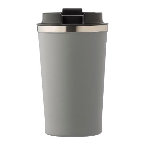 Vaso termo de acero inox. gris