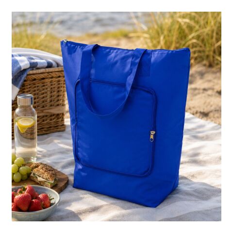 Bolsa nevera de poliéster (210T) azul claro