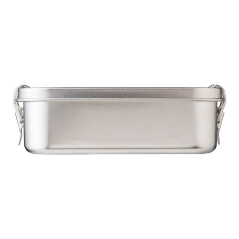 Fiambrera de acero inox. Kasen plata