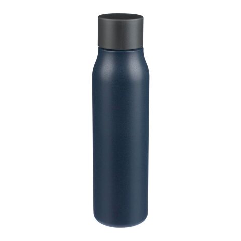 Botella de acero inox. reciclado Cassian azul