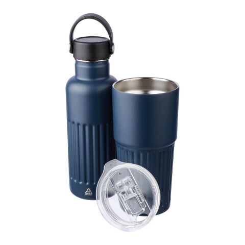 Vaso termo de acero inox. reciclado (500 ml) Kael beige