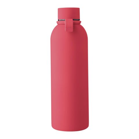 Botella termo de acero inox. reciclado (500 ml) Sena rojo
