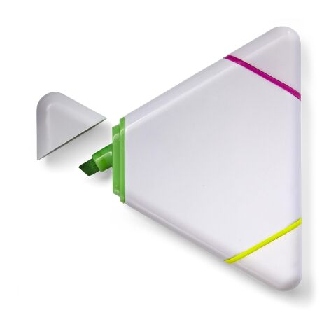 Marcador fluorescente blanco