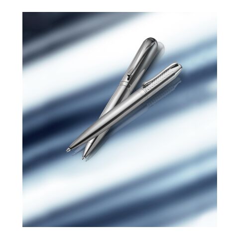 Bolígrafo de metal plata | sin montaje de publicidad | no disponible | no disponible