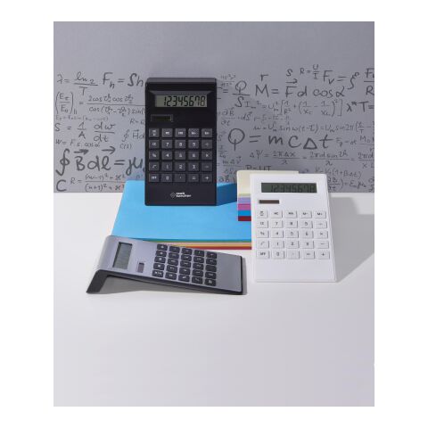 Calculadora de plástico blanco | sin montaje de publicidad | no disponible | no disponible