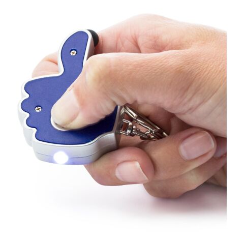 Puntero táctil con llavero azul | sin montaje de publicidad | no disponible | no disponible