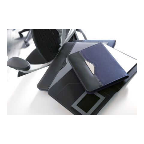 Bloc de congresos A4 gris | sin montaje de publicidad | no disponible | no disponible