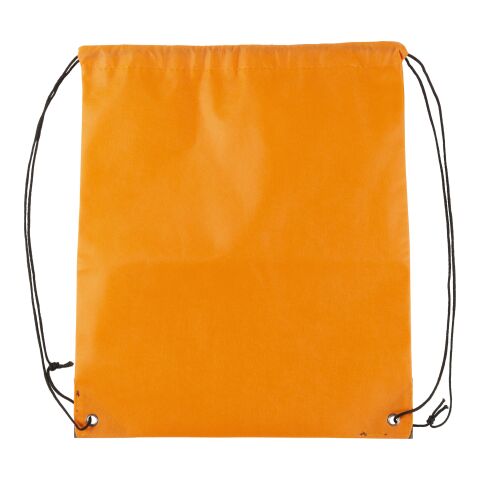 Mochila con cierre por cordones de tejido sin tejer, de 80 gr/m². naranja | sin montaje de publicidad | no disponible | no disponible