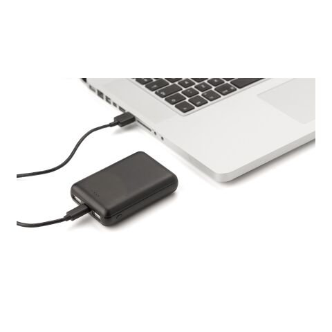 Batería externa de ABS de 10 000 mAh negro | sin montaje de publicidad | no disponible | no disponible