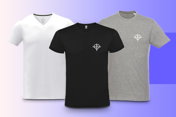 Camiseta con logo de empresa